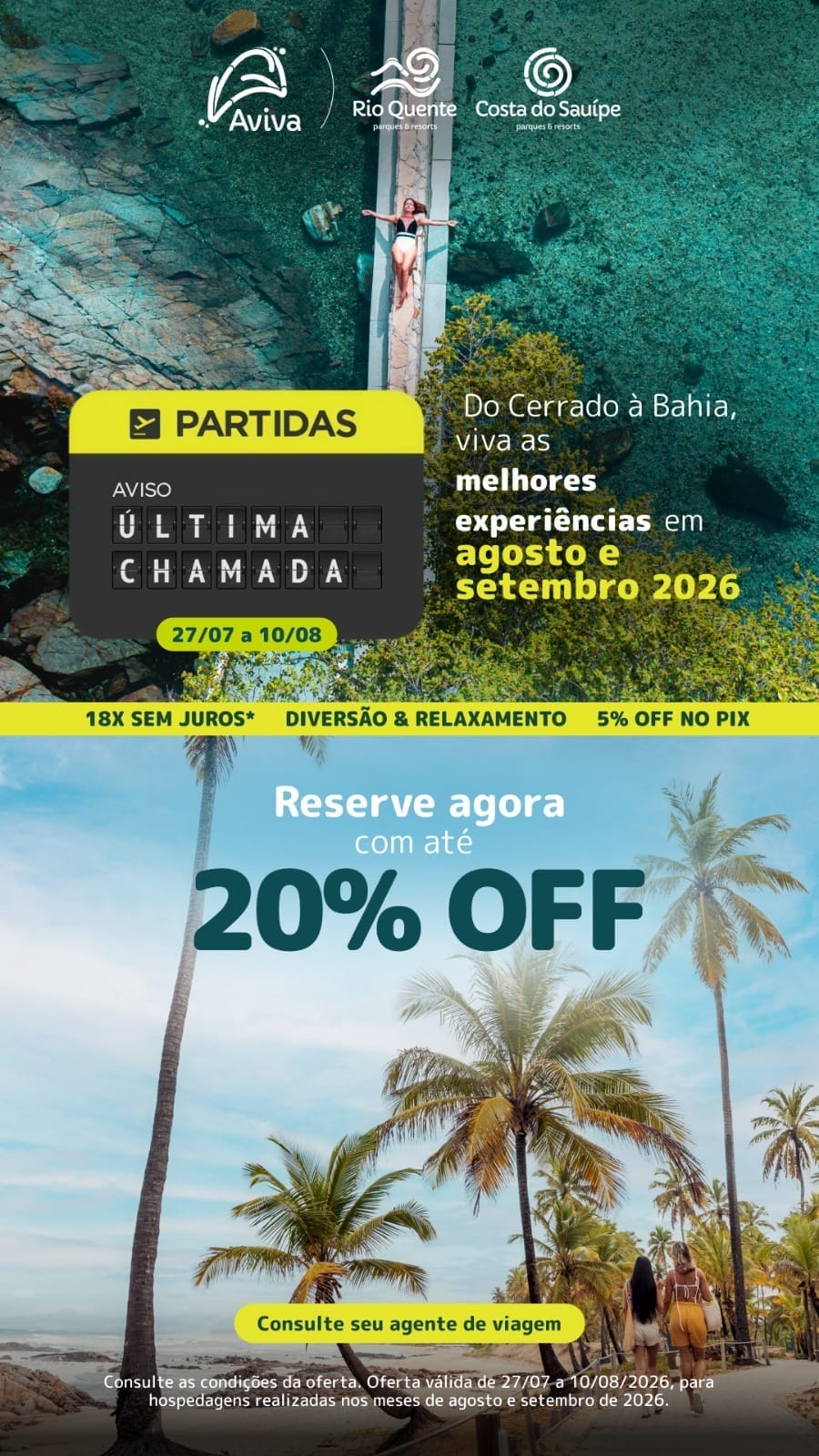 CAMPANHA ÚLTIMA CHAMADA TÁ ON!