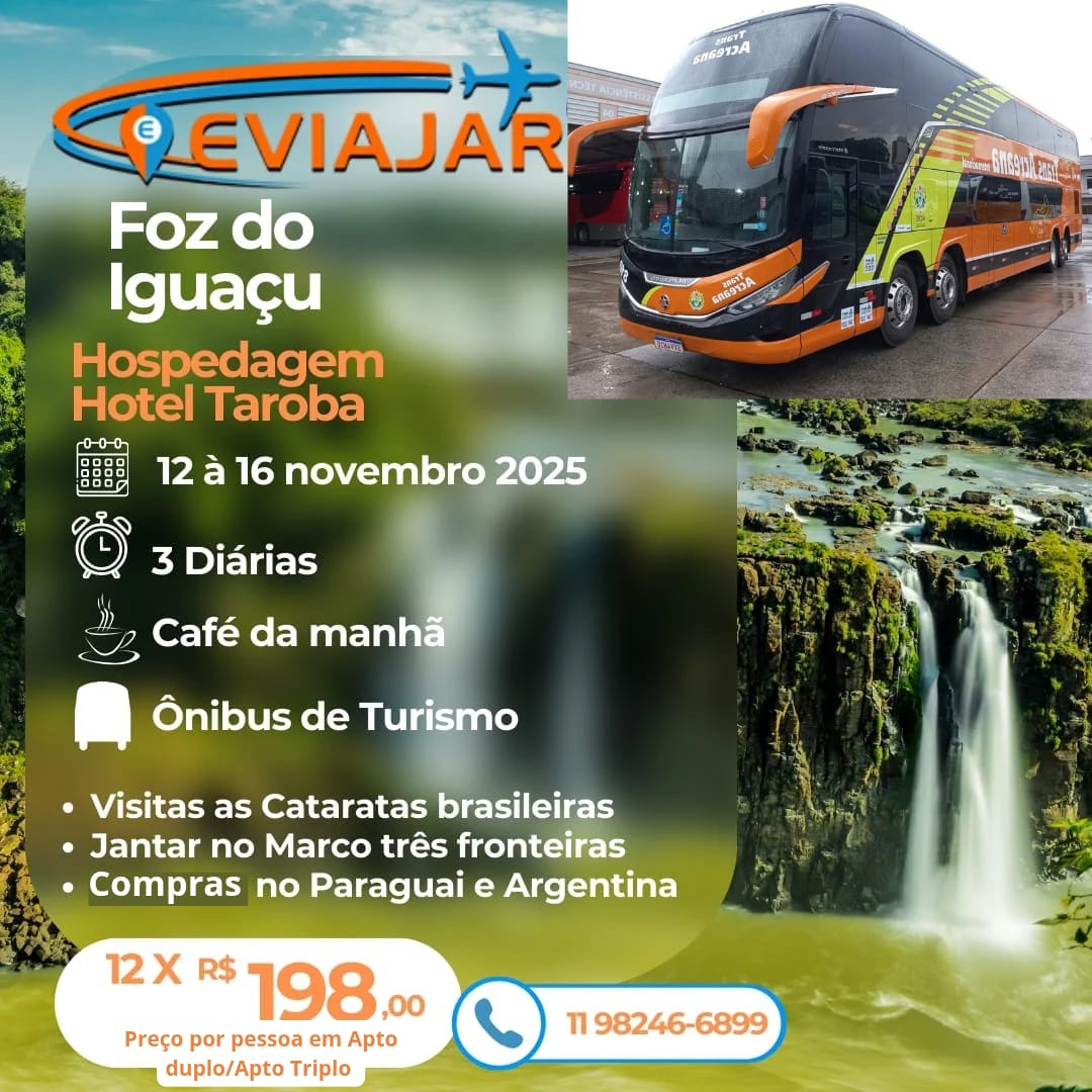 Foz do Iguaçu/Paraguai & Argentina 